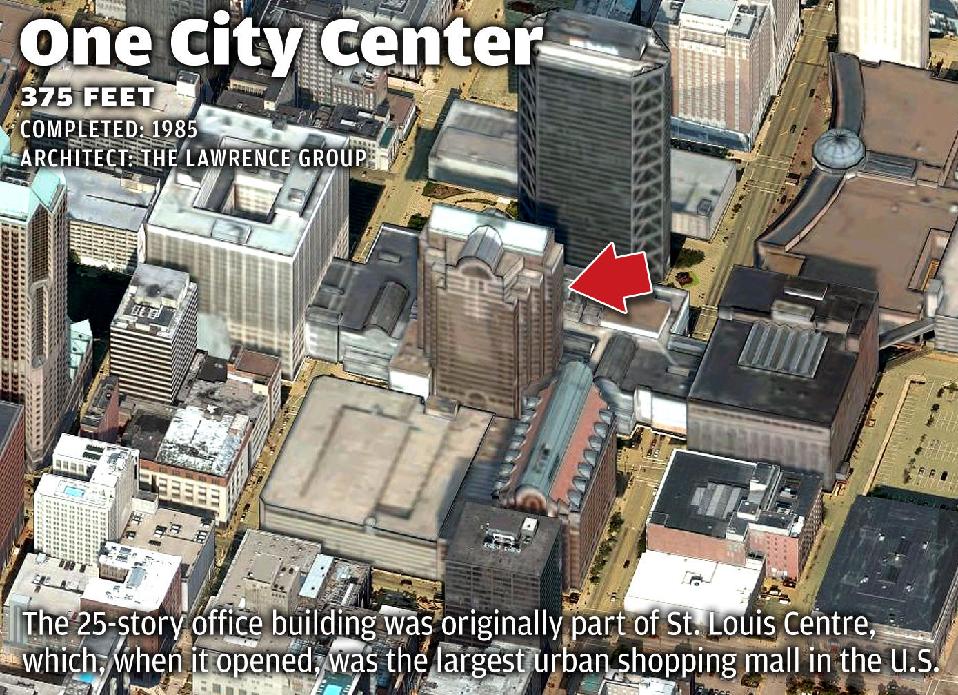 St. Louis' Tallest Buildings - One City Center